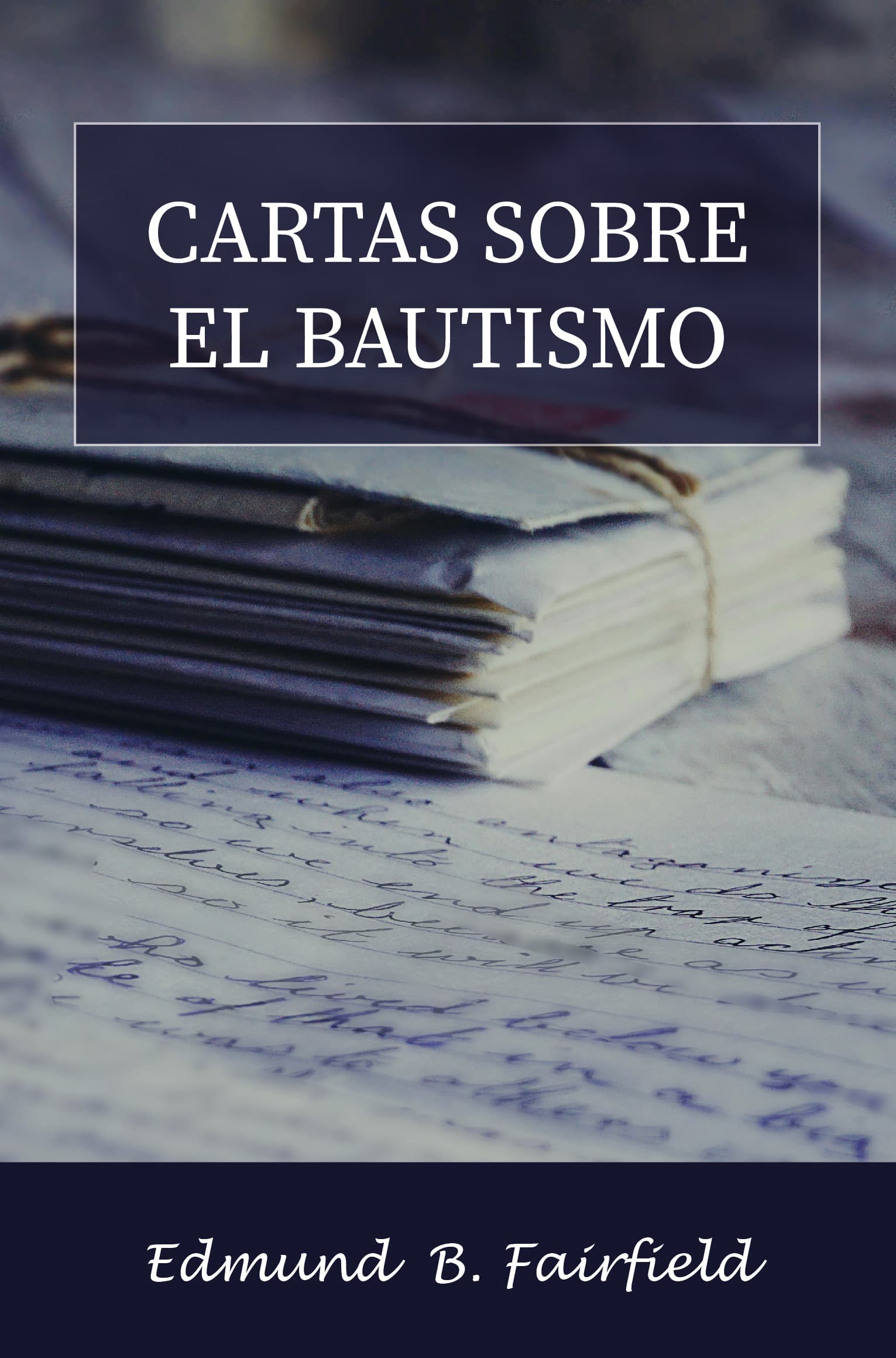 Portada de Cartas sobre el bautismo